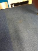 Carpet tiles, blue, 30m2 approx.