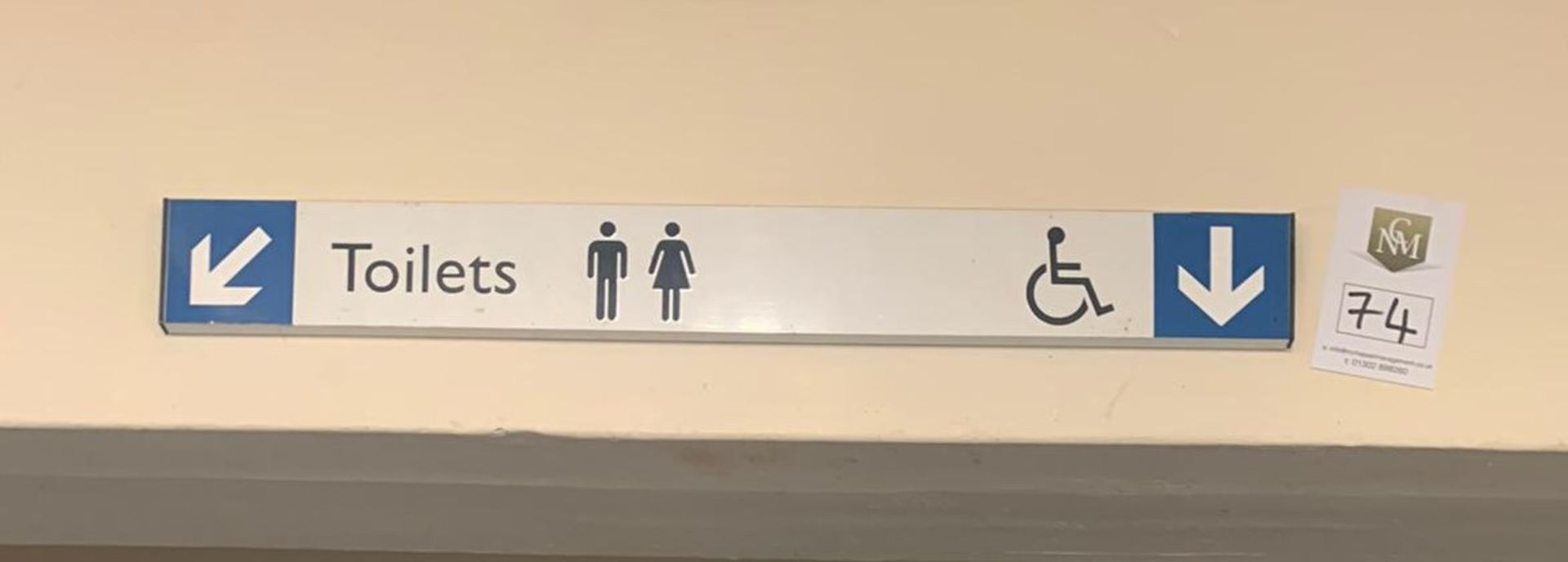 Toilet Sign - Image 2 of 2