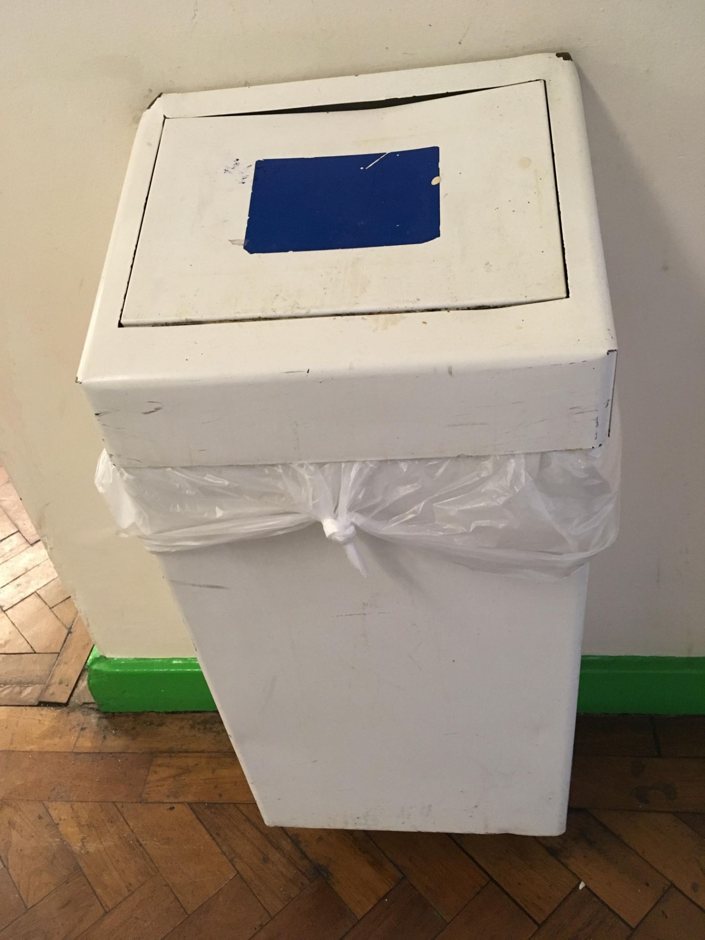 Waste bins to second floor, 9 approx.