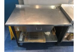 Stainless Steel Prep Table