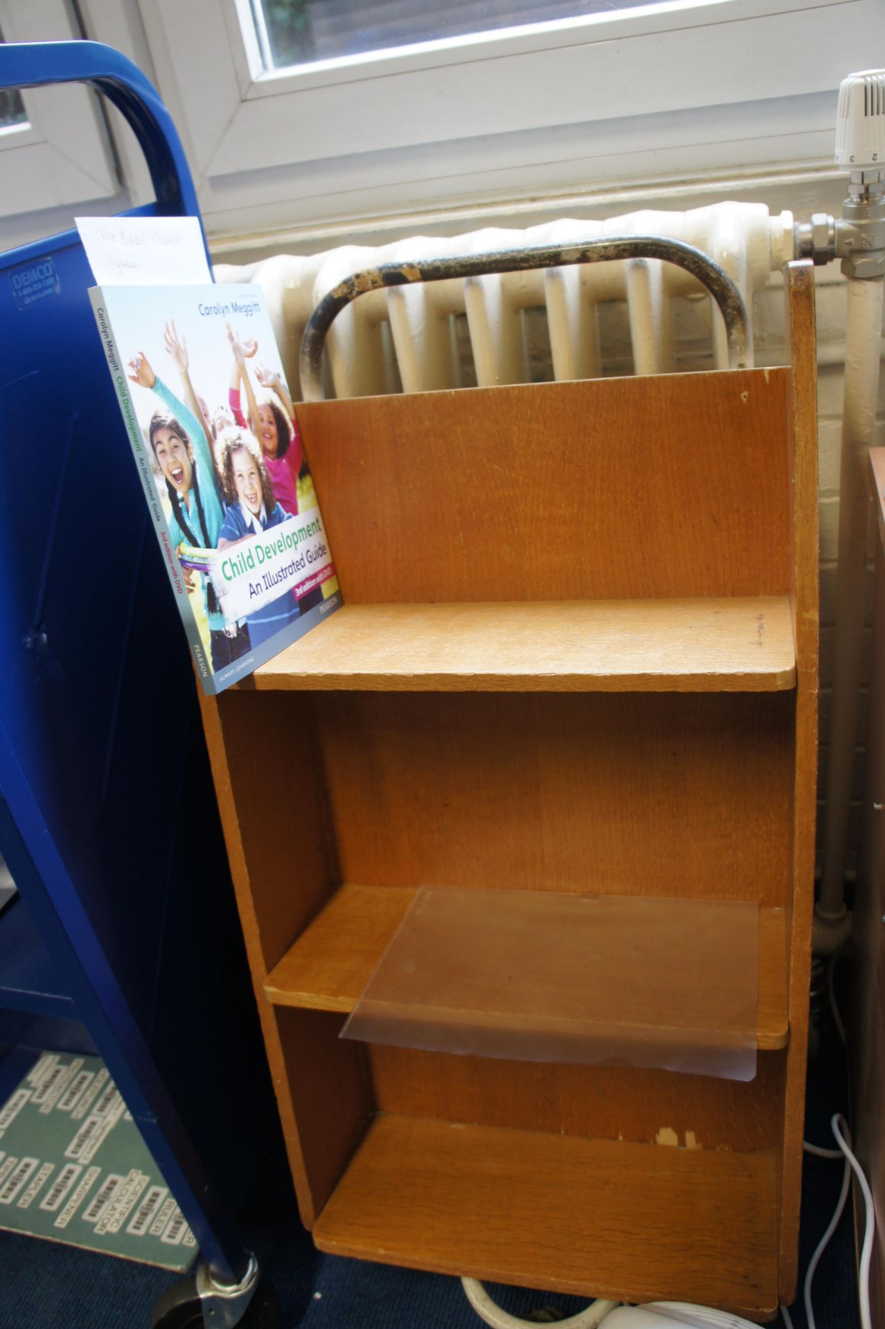 2 x book trollies - Image 2 of 3