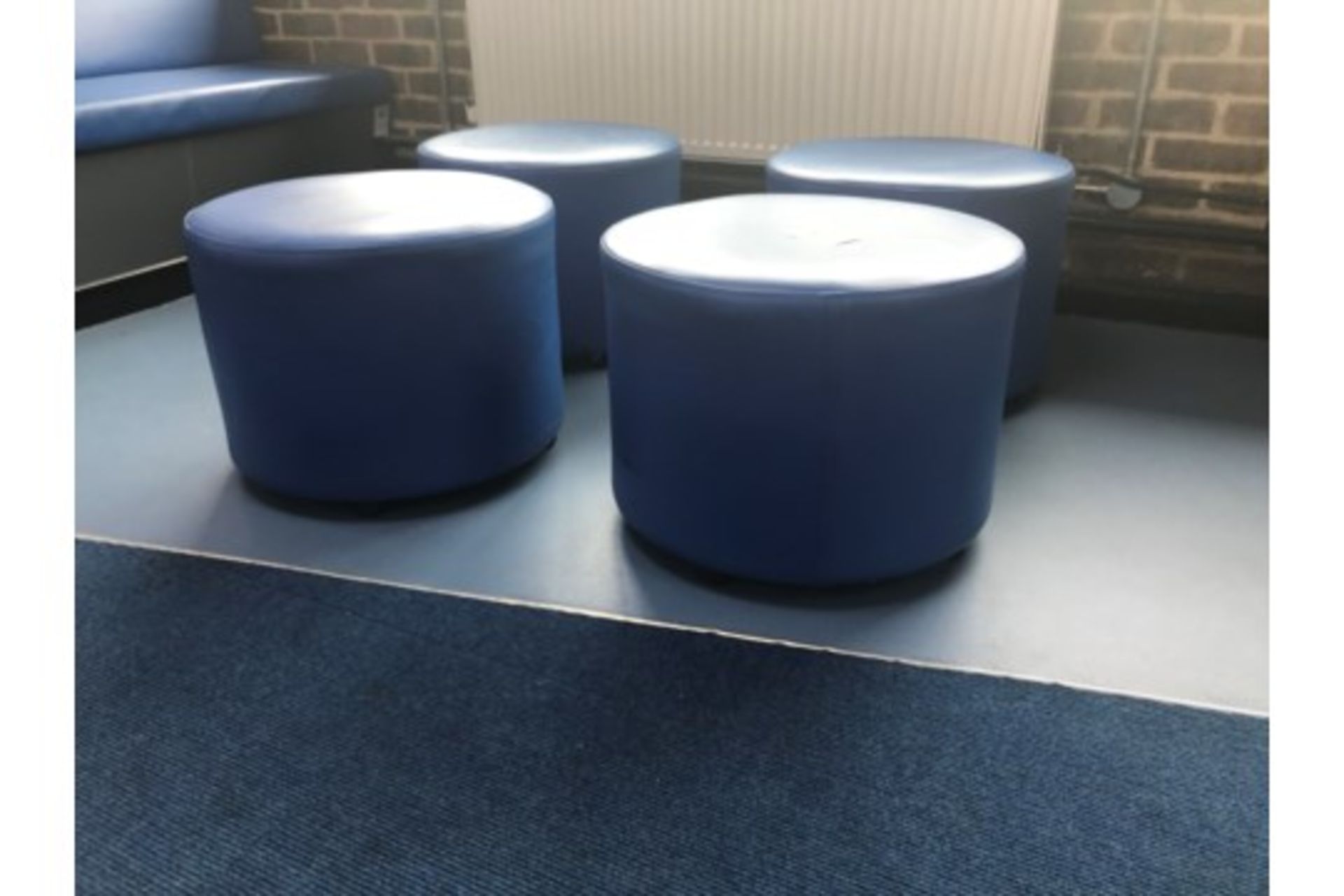 Sots Seating Stools 4 Blue - Image 2 of 3