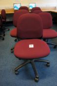 7 x gas lift chairs