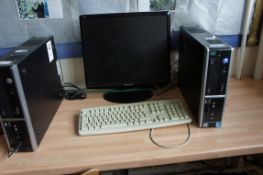 Stone Windows Vista PC with Hanns G H191 monitor