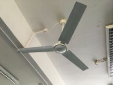 Ceiling fans to first floor, 1