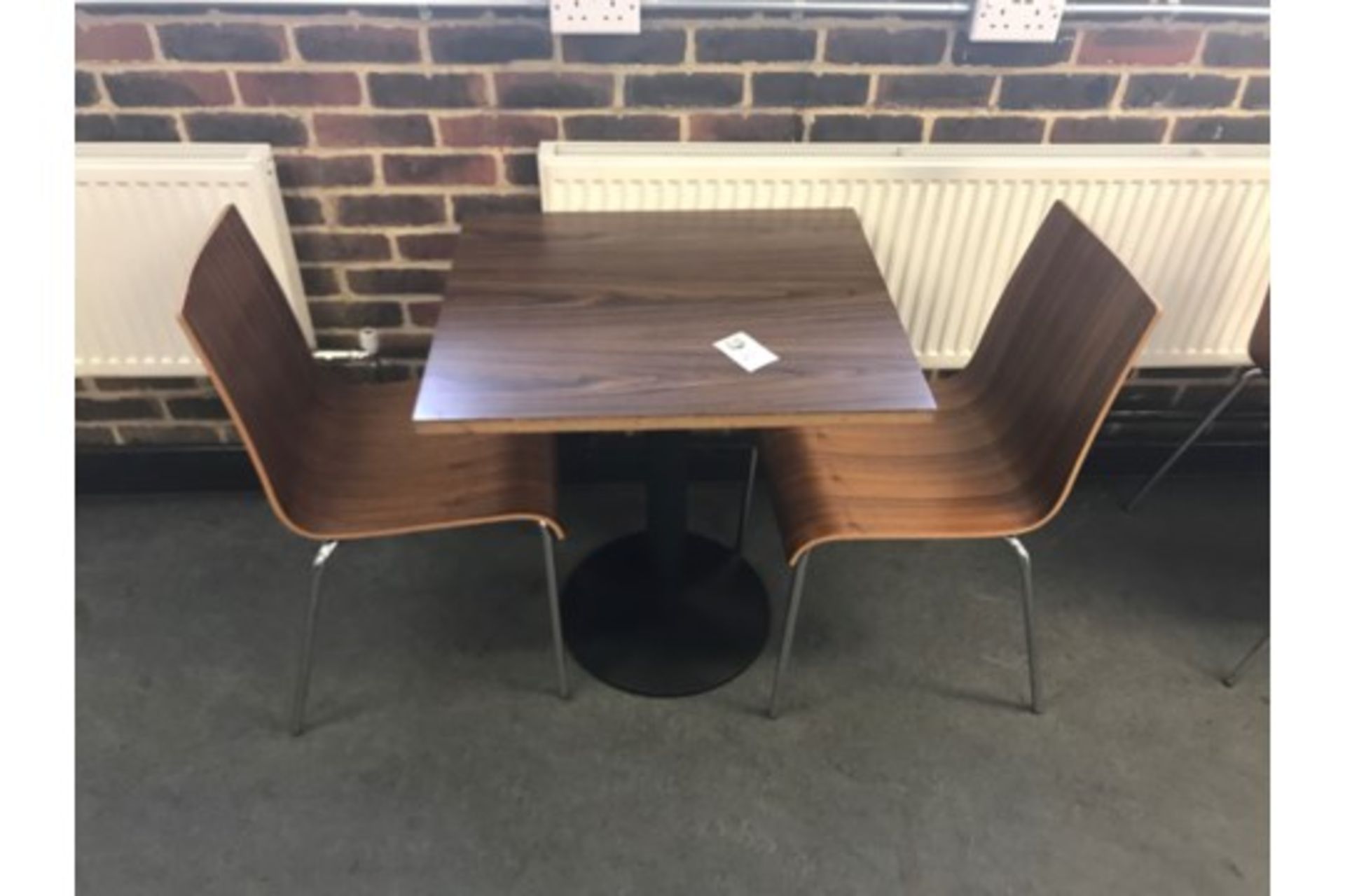 Cafe Table With 2 Chairs