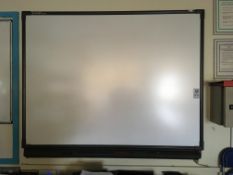 Smartboard with NEC projector and two speakers