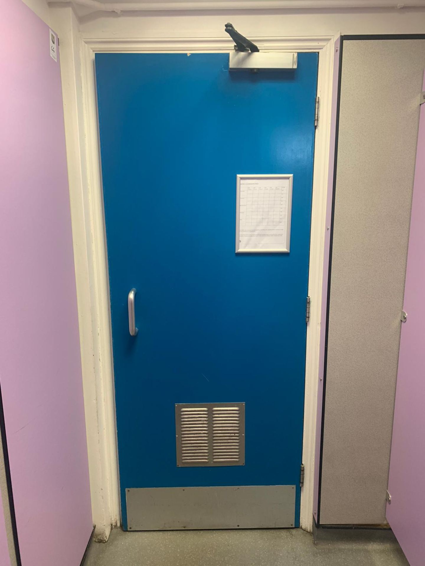 Toilet Door with Vent - Image 2 of 3