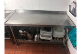 Stainless Steel Prep Table