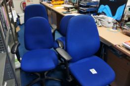 4 x gas lift chairs