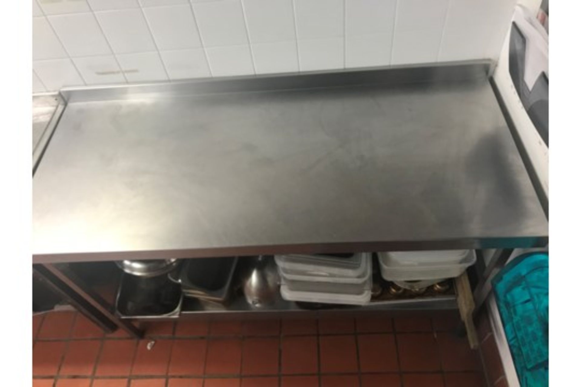 Stainless Steel Prep Table - Bild 2 aus 4