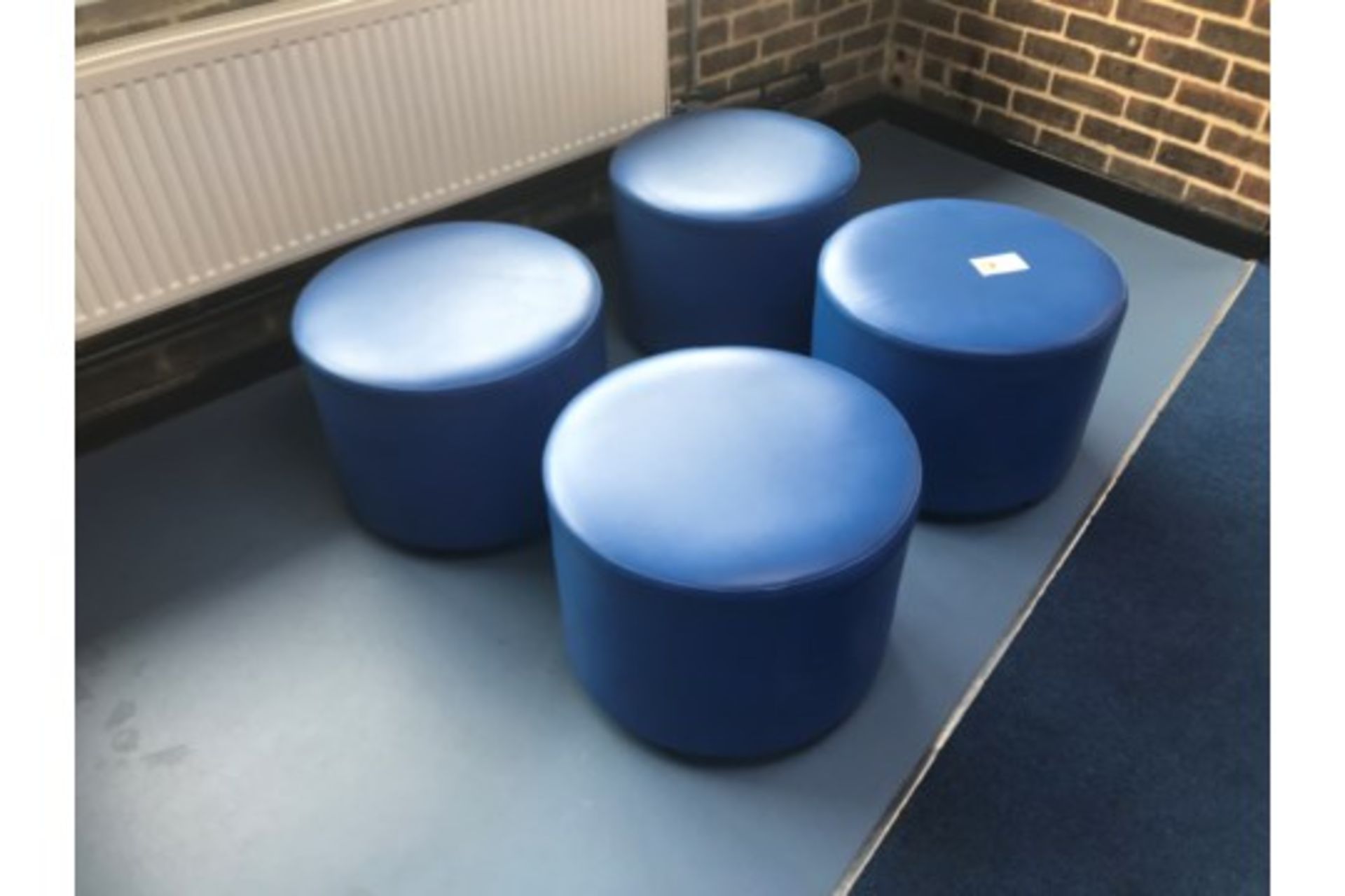 Sots Seating Stools 4 Blue - Image 3 of 3