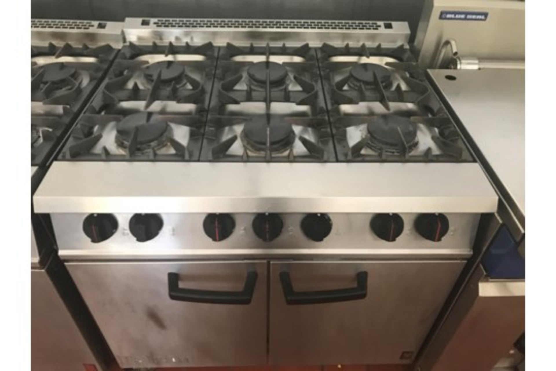 Falcoln Dominator 6 Burner Gas Oven