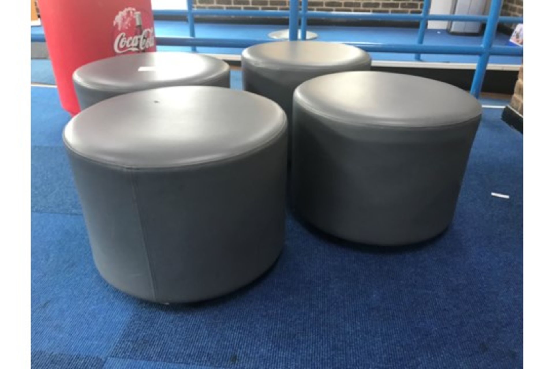 Soft Seating Stools 4 Grey - Image 3 of 3