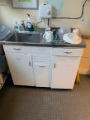 Kitchen Cupboards & Sink