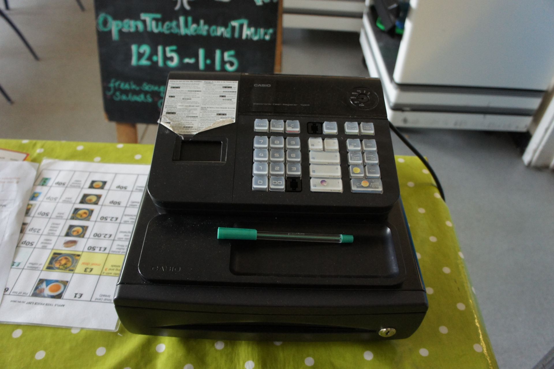 Casio 140CR cash register