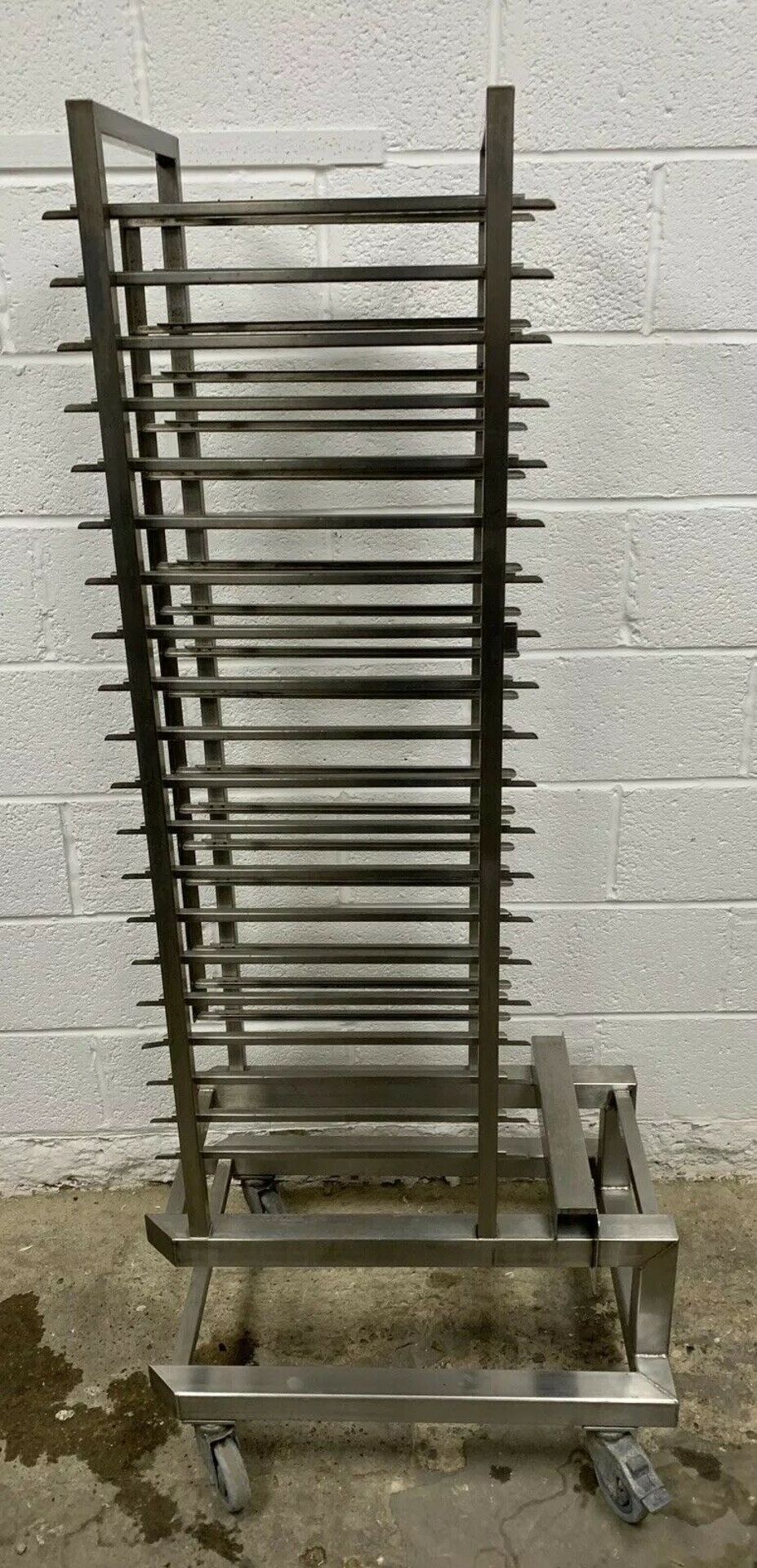 Stainless Steel Roll In Trolley