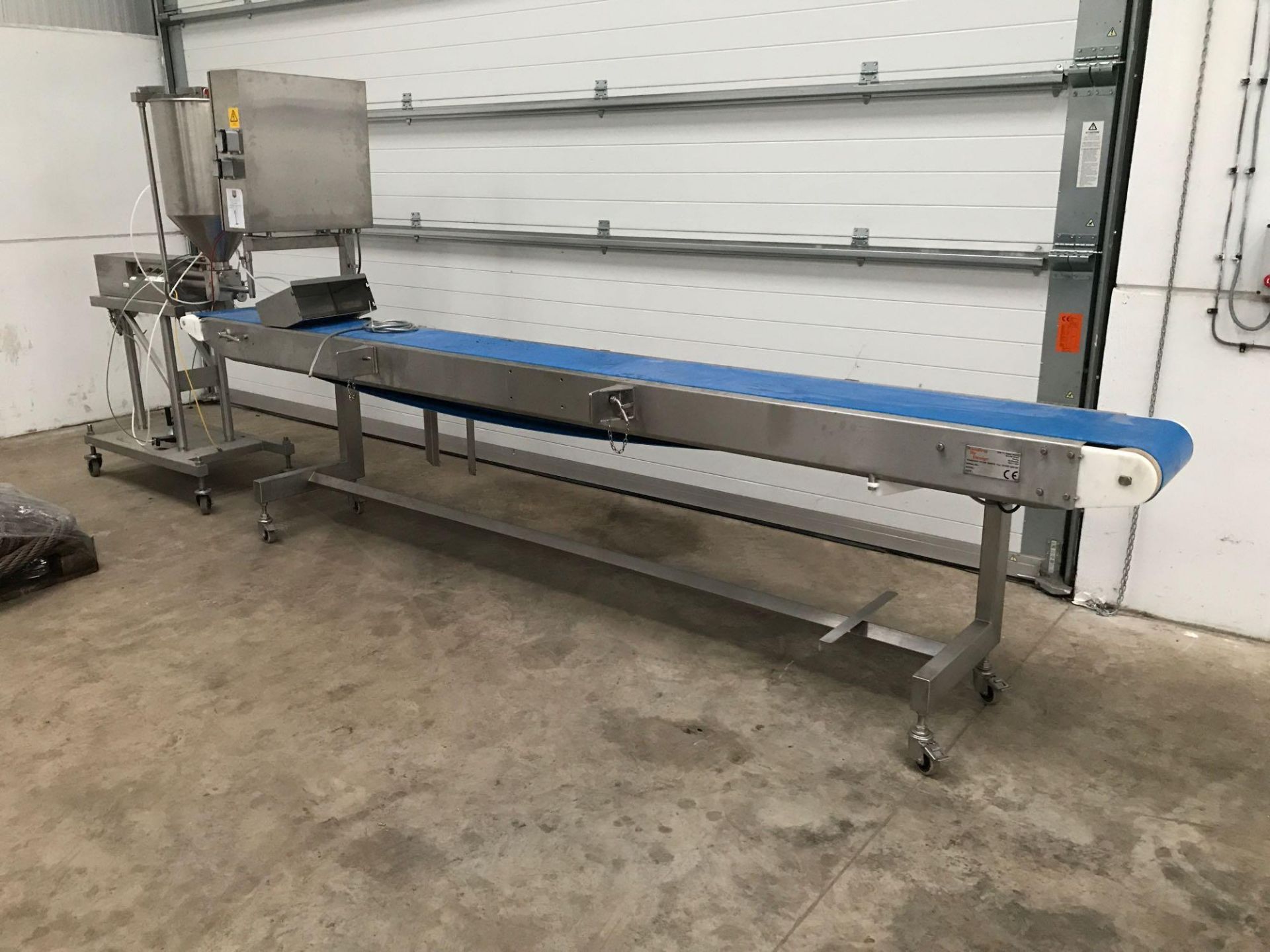 Sauce distribution machine to include a 4 meter by 0.4 meter conveyor - Image 7 of 10