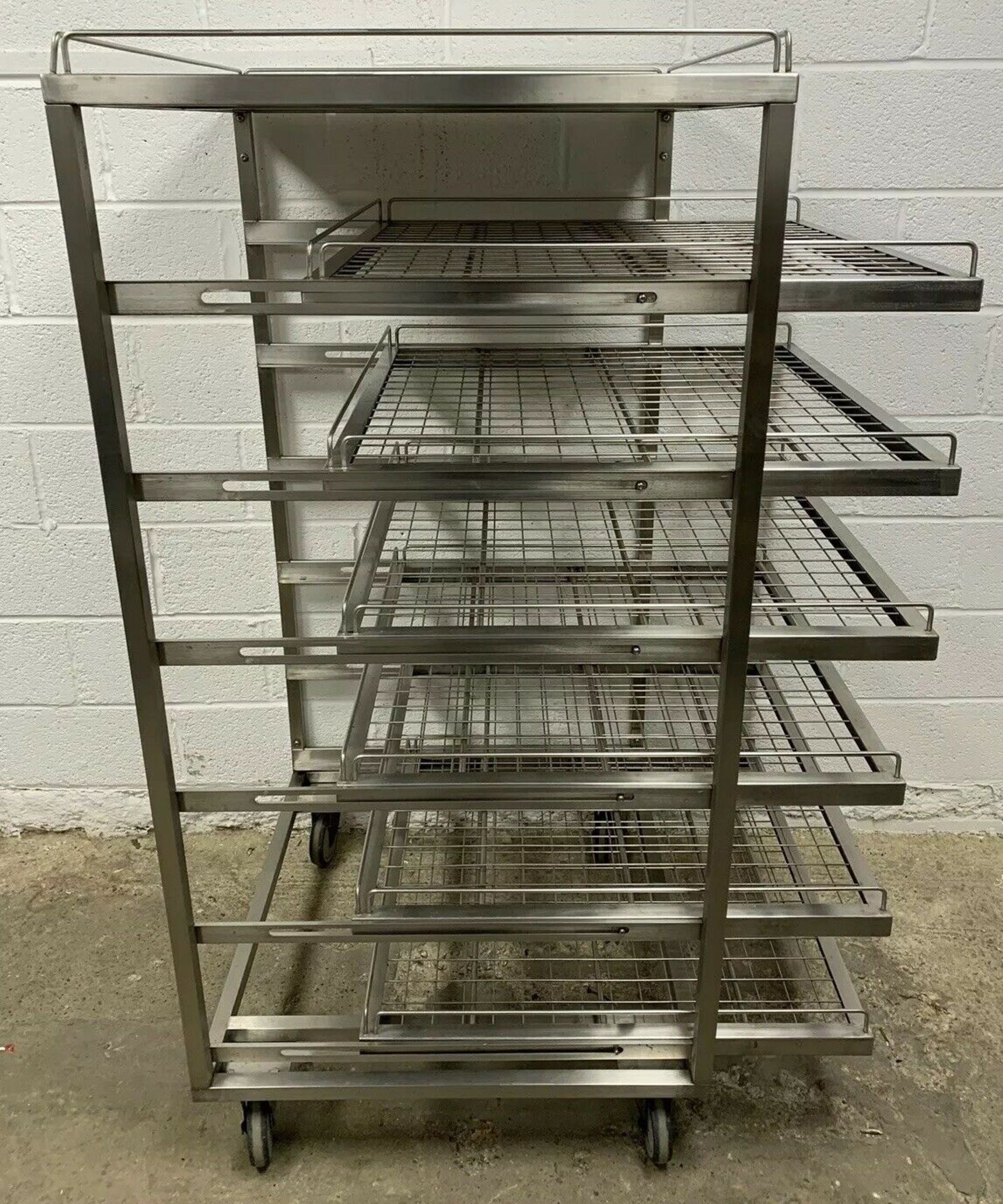 Heavy Duty Stainless Steel Bakery Trolley - Image 2 of 5