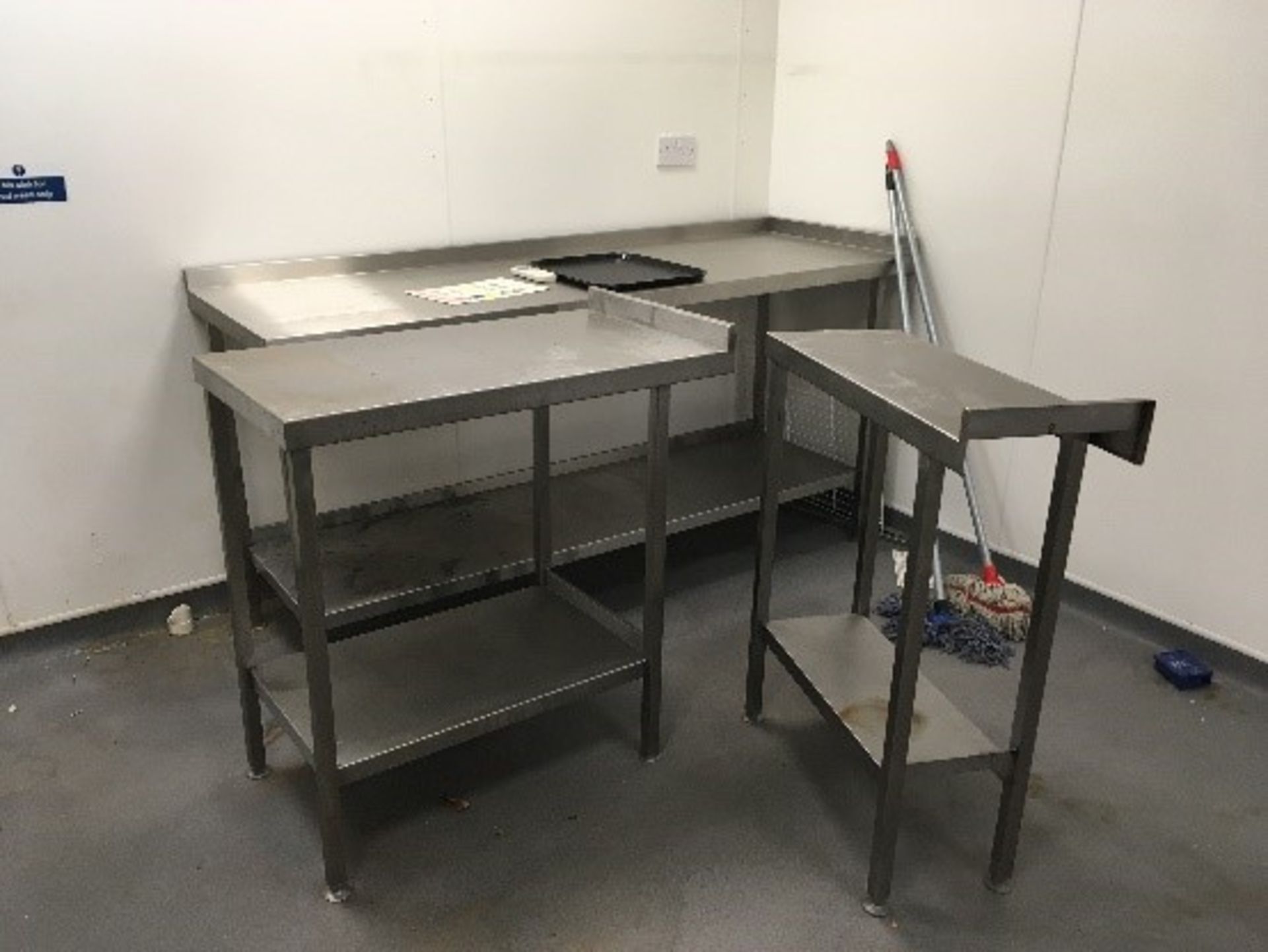 Stainless Steel Kitchen Unit Large