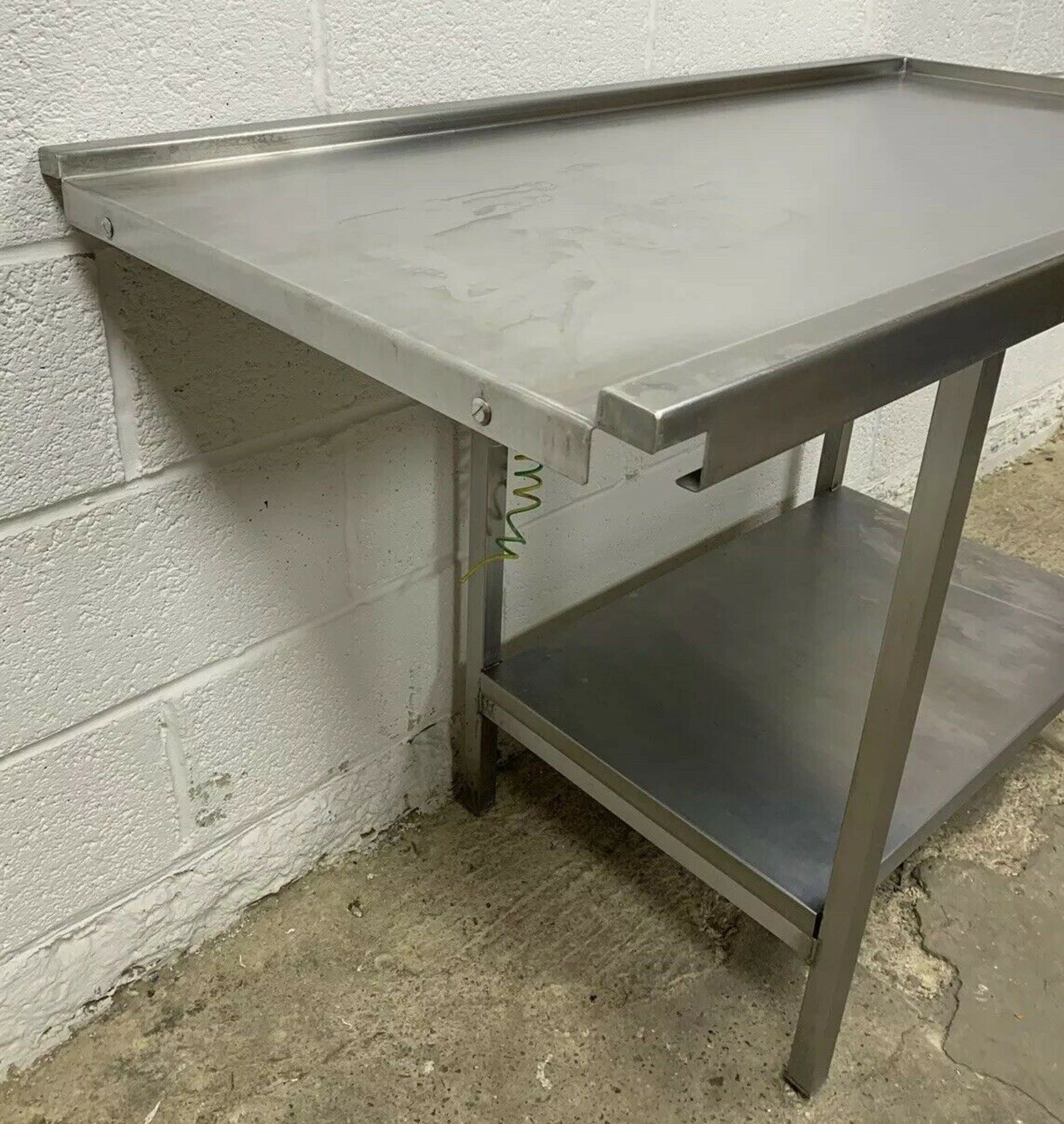 Stainless Steel Dishwasher Outlet / Exit Table - Image 2 of 4