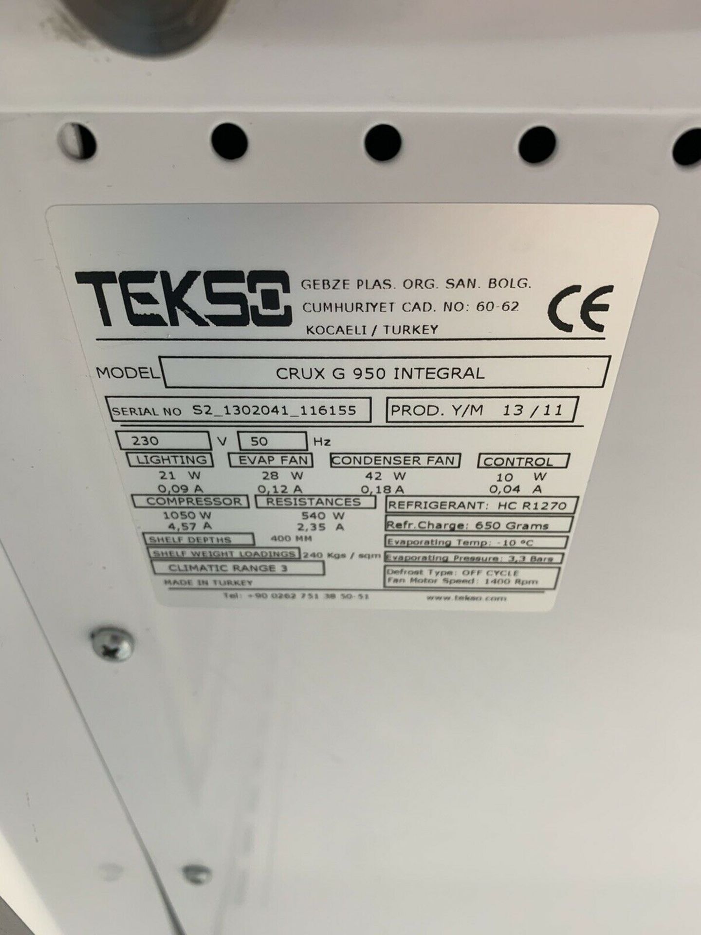 Tekso CruxG 950 Multideck Display Fridge - Image 8 of 10