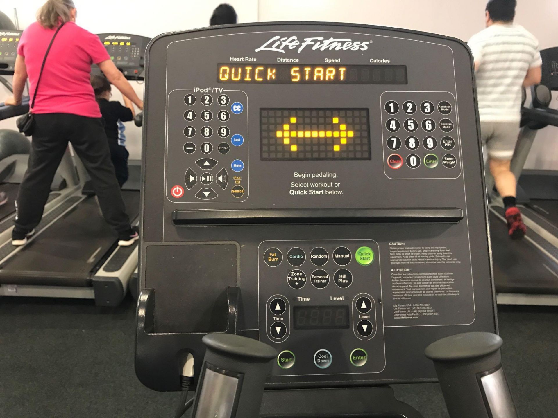 x1 Life fitness cross trainer - Image 2 of 4