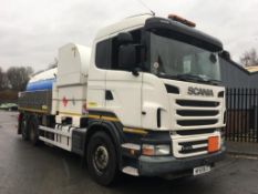 2011 Scania R-SRS L-CLASS 2500 Gallon Stainless Steel Fuller Tanker ADR EURO 5