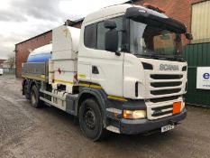 2011 Scania R-SRS L-CLASS 2500 Gallon Stainless Steel Fuller Tanker ADR EURO 5