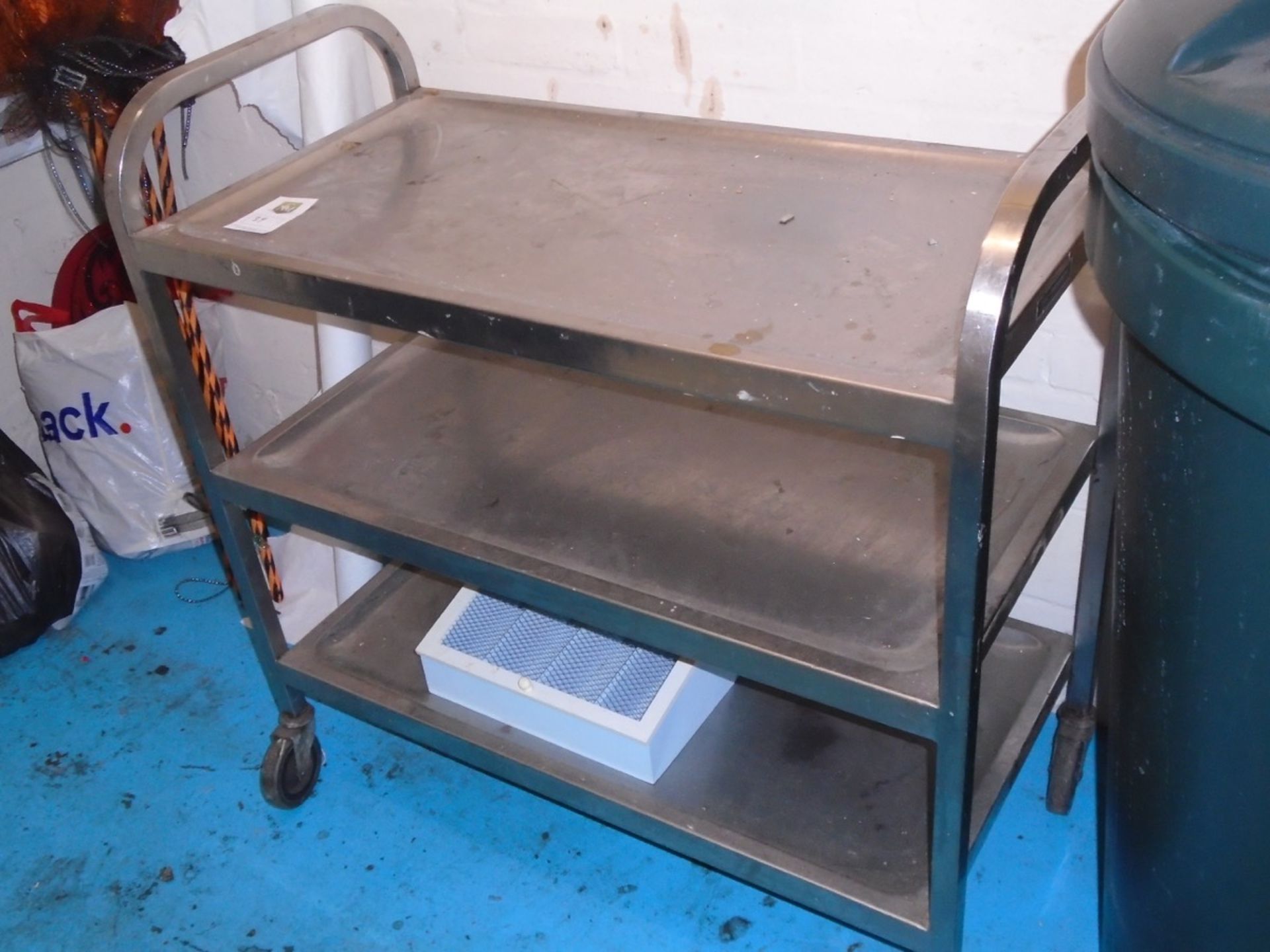 Stainless steal trolley