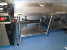 Stainless steel workbench