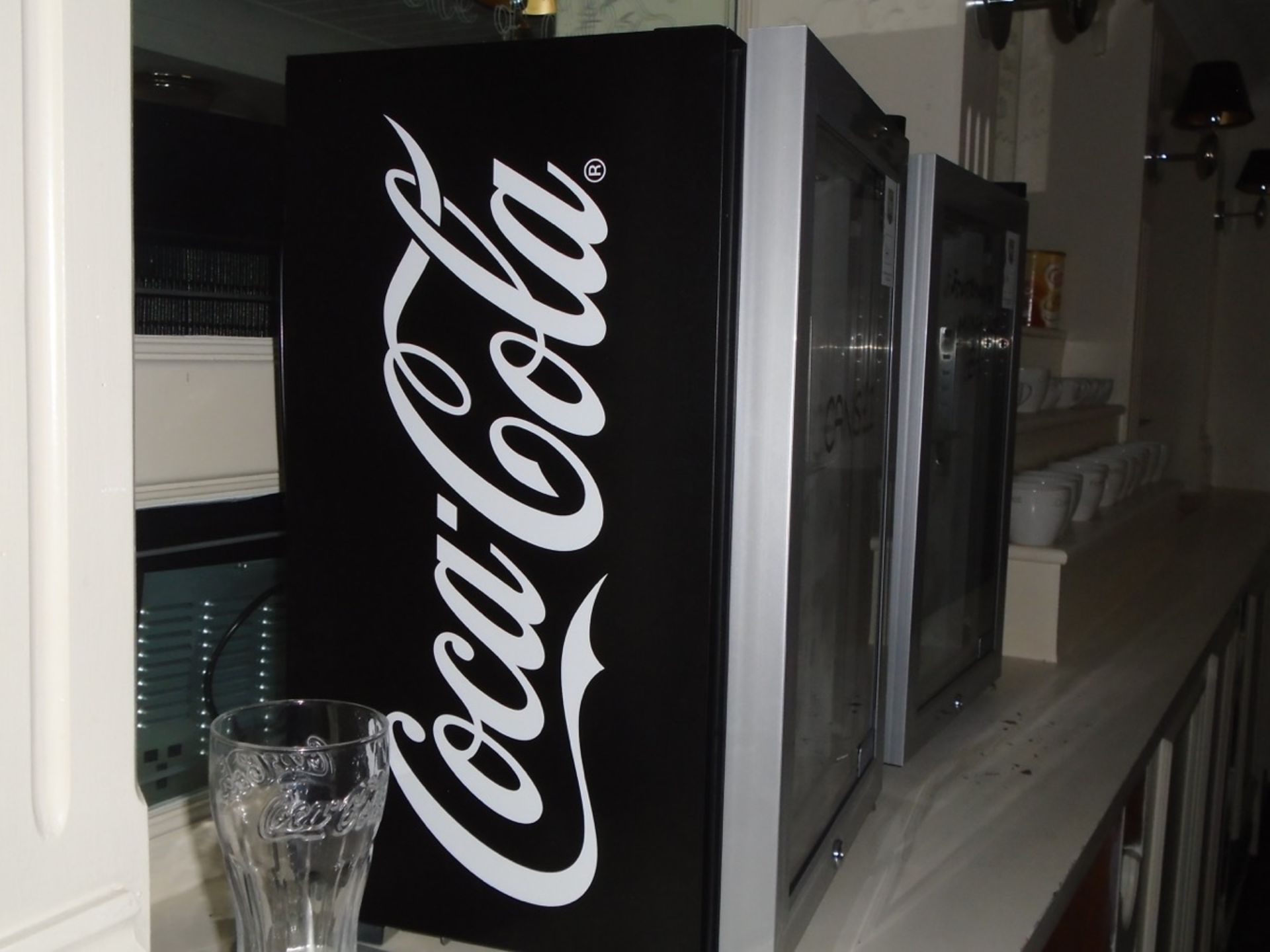 Coca cola single bar fridge - Image 2 of 2