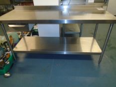 Stainless steel workbench