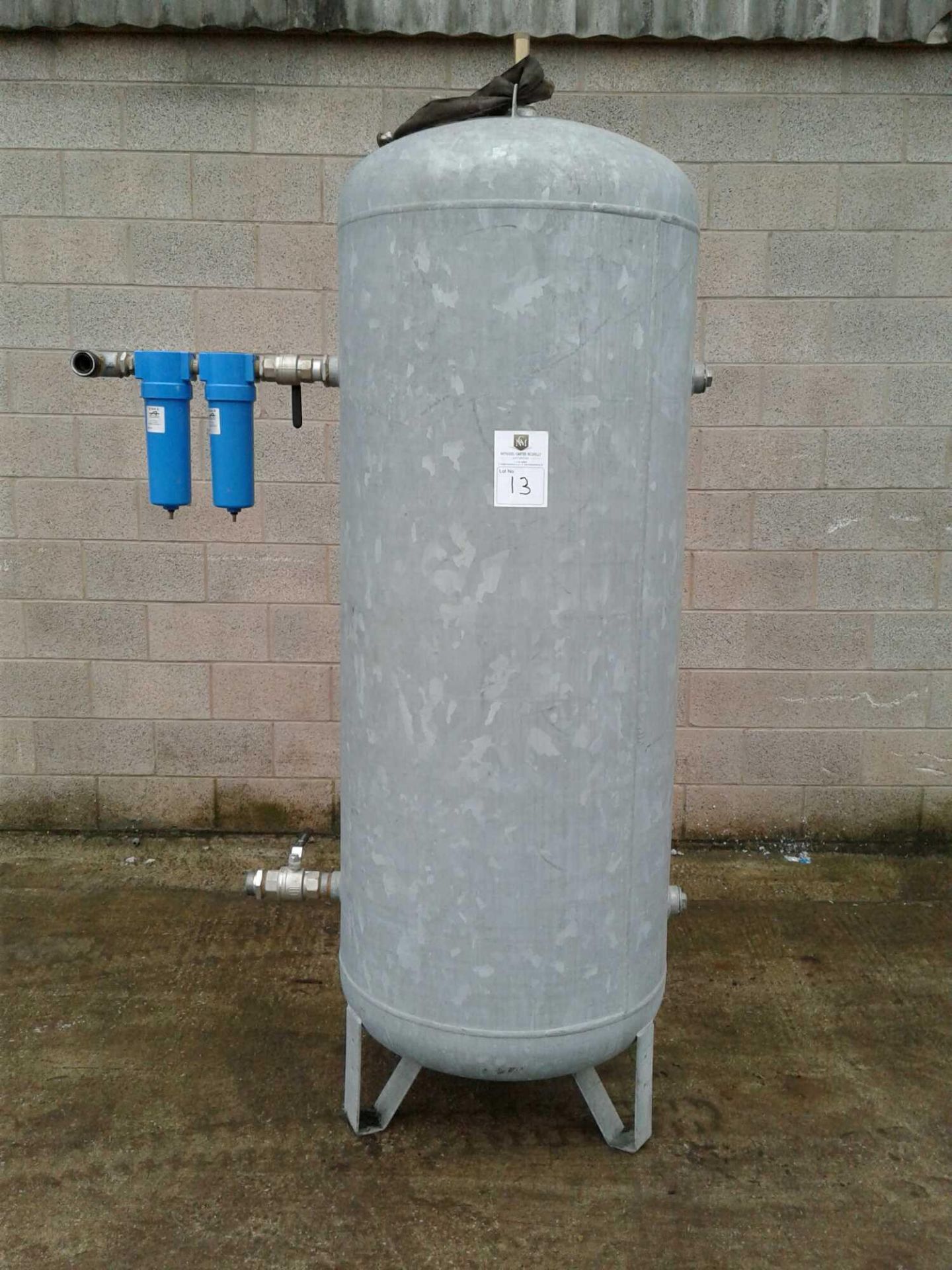 Air receiver tank to suit lot 51