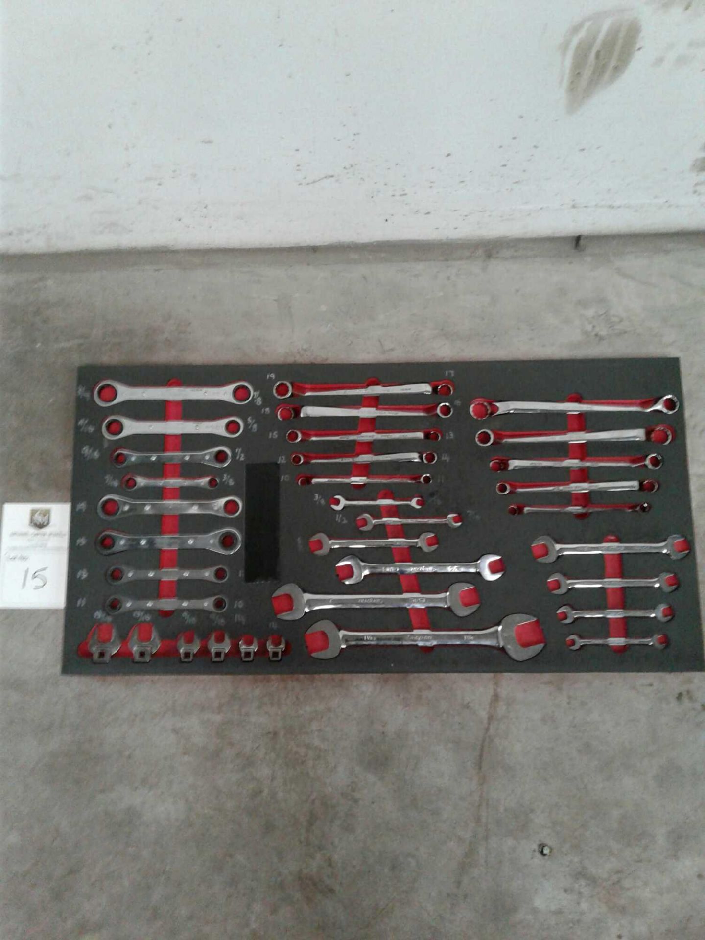 Snap on full spanner set