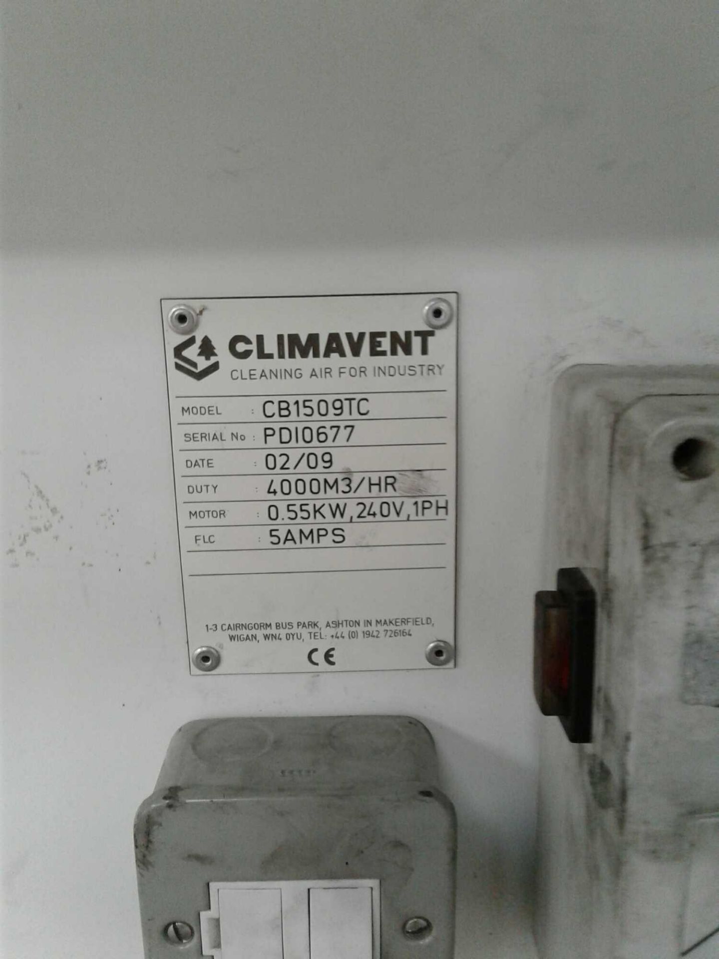 Climavent Downdraft Extractor - Image 5 of 5