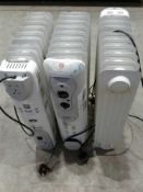 3 x oil filled heaters