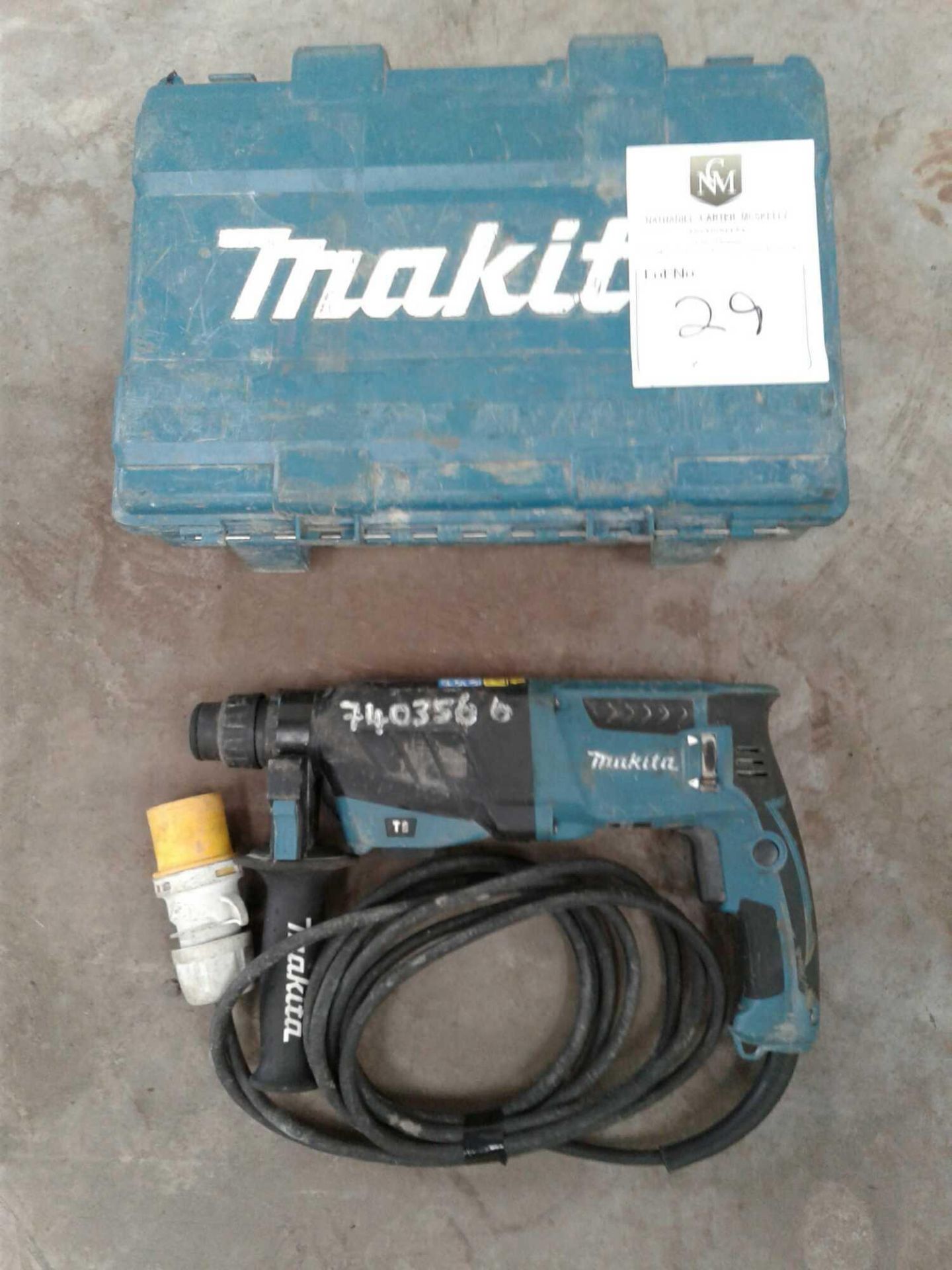 Makita hammer drill 110 V