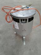 Gas box heater