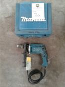 Makita hammer drill 110 V