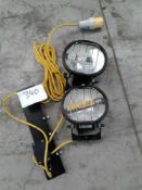 Twin LED lights 110 v