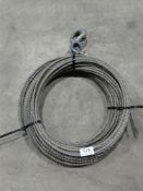 Wire rope winch cable