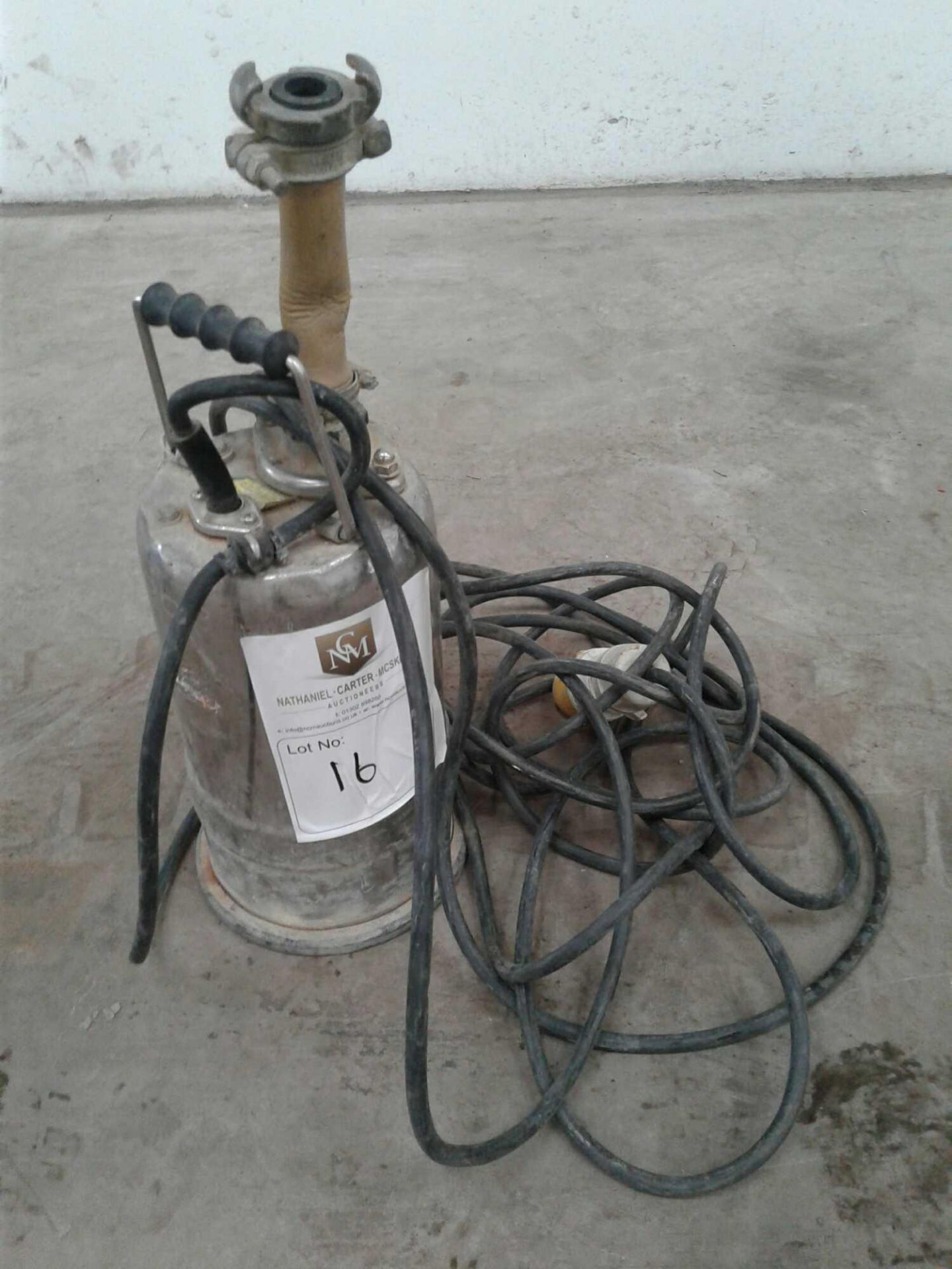 1-inch puddle pump 110 V