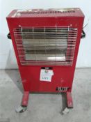 Elite red rad heater 110 V 32amp