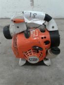 Stihl petrol leaf blower