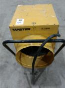 master 415 volt portable heater