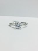 1Ct Diamond Solitaire Ring,