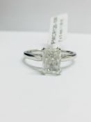 Platinum Solitaire 4 Claw Diamond Ring,