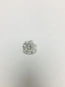 1.09Ct Brilliant Cut Natural Diamond,H Colour,Si2 Clarity