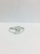 1Ct Oval Cut Diamond Solitaire Ring,